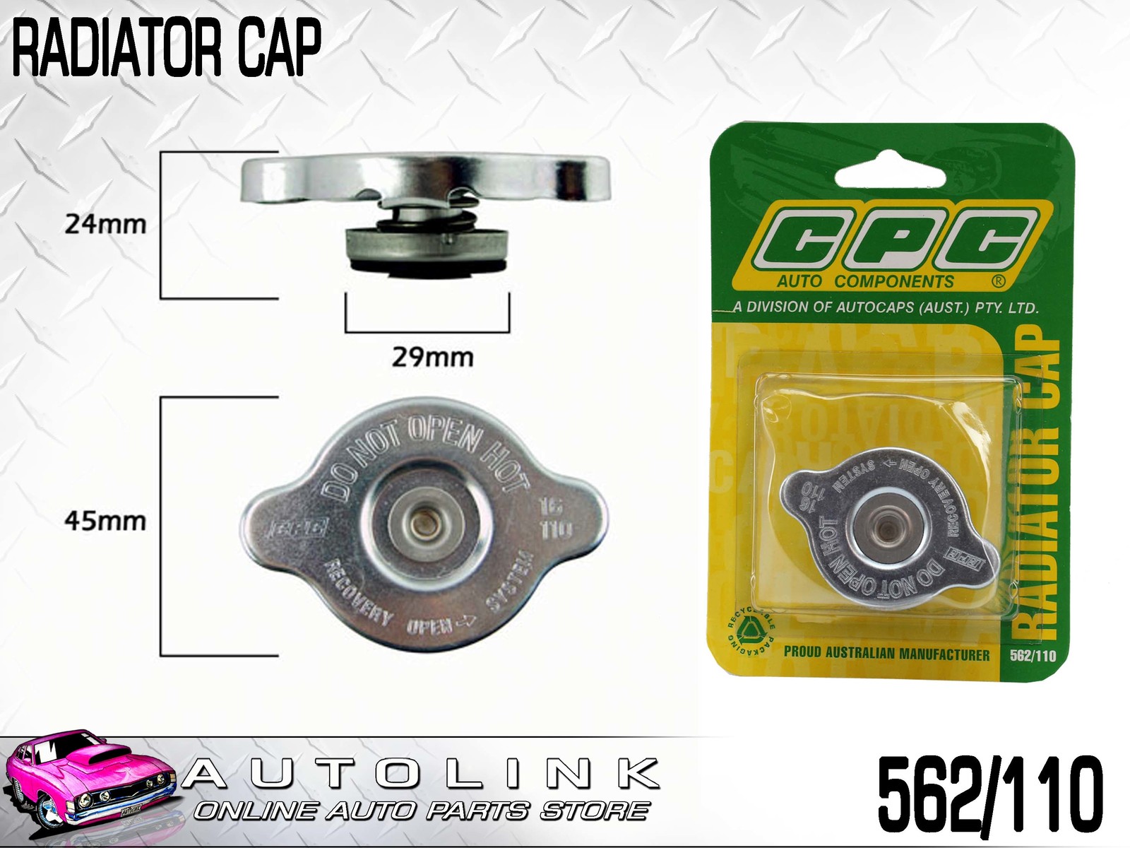 radiator cap 13 psi