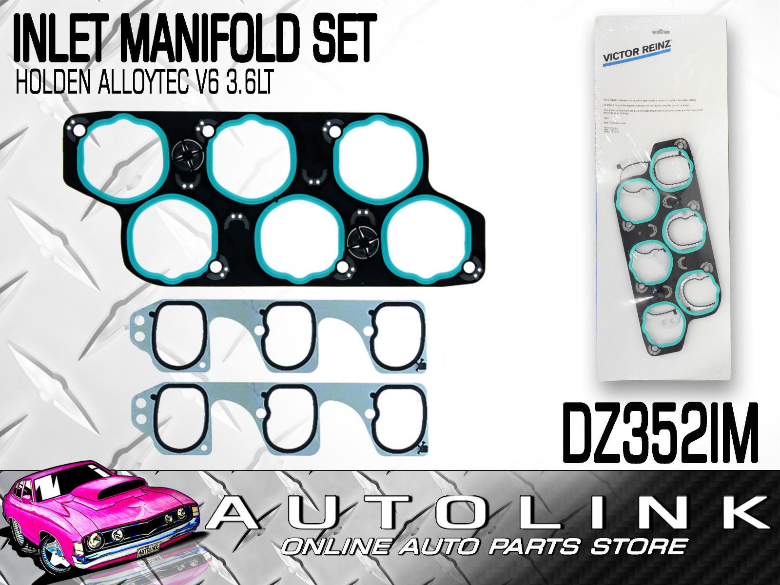 Vz commodore deals intake manifold gasket