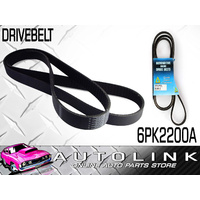 Drive Belt 6PK2200A for Toyota Landcruiser UZJ100R 4.7L V8 Multi Acc Belt