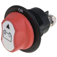 OEX ACX3401BL Mini Battery Master / Isolation Switch SPST Contacts Rated 100A @ 32V