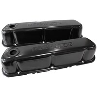 Aeroflow AF1822-5002 Black Steel Valve Covers for Ford 289 -302 351 Windsor V8