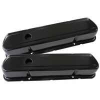 Aeroflow AF1822-5054 Black Steel Valve Covers for Holden 253 308 V8 No Logo