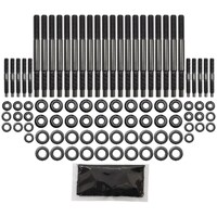 Aeroflow AF37-2025 Head Stud Kit for GM LS V8 2004 on with Even Length 12 Point Nuts