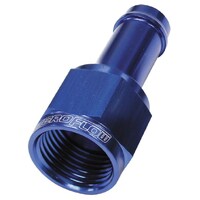 Aeroflow AF411-06-05 Straight Hose Barb 5/16" to -6AN Female Blue Finish