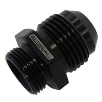 Aeroflow AF708-10-M19BLK Black Breather Adapters -10AN Screw in for Nissan RB30 