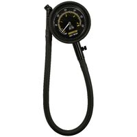 Aeroflow AF98-2160 Tyre Pressure Gauge 0-60psi Analogue Black Face Dial