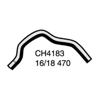 Mackay CH4183 Heater Hose for HiLux KZN165 3.0L Turbo Diesel 1KZ-FE 1999 - 2005