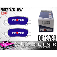 PROTEX REAR BRAKE PADS FOR SUBARU OUTBACK BH BP 2.5lt 3.0lt FLAT4 FLAT6 1998-03