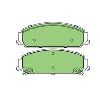 Protex DB2266CP Ceramic Front Brake Pads for Holden VF Calais Commodore V6 & V8