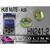 WHEEL BEARING HUB NUT'S PAIR FOR HYUNDAI SONATA 1990 - 1991 REAR HN241-2