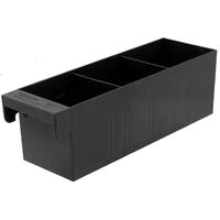 PK Tool RG28164 Plastic Parts Box L 300 x W 100 x H 100 with 2 Dividers