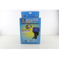 Marine Outboard Motor Cover Medium Blue Nylon 63 L x 35 W x 50 H cm