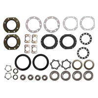 Front Swivel Hub + Wheel Bearing Seal Kit for Toyota Hilux YN65 2.0L Petrol 3Y