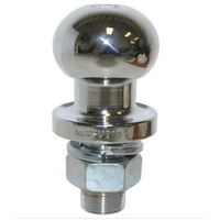 Autoking T50SC Chrome 50mm Tow Ball 3500kg 50mm Ball x 52mm Skank