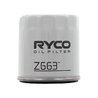 Ryco Z663 Oil Filter for Ford Transit VO 350E 2.2L P4AT Turbo Diesel 2014-2017