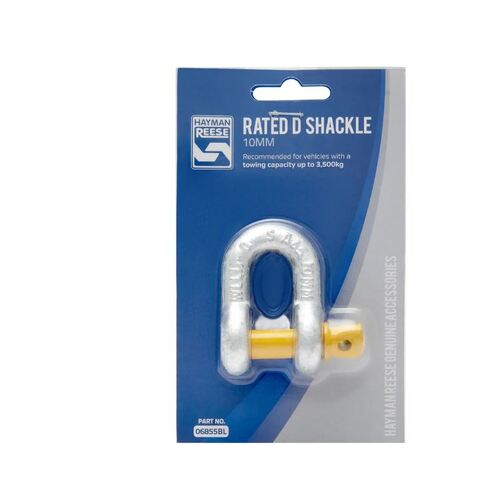 Hayman Reese 06855BL D Shackle (10mm) Rated 1000kg