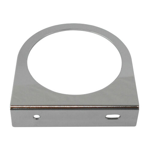 Speco 541-08 Single Gauge Mounting Panel Plate for 2-5/8″ Gauges - Chrome