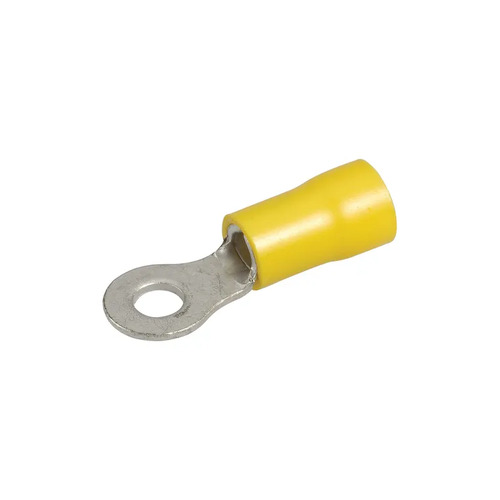 NARVA 56084BL CRIMP TERMINALS RING EYELET INSULATED YELLOW 5-6mm WIRE 4.3mm HOLE