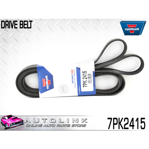 Optibelt Drive Belt for Mercedes C200 Turbo & Kompressor 4Cyl 2002-2014 7PK2415