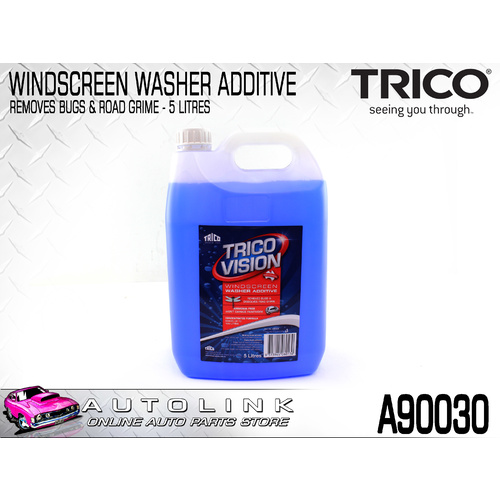 TRICO A900030 VISION WINDSCREEN WASHER BOTTLE ADDITIVE - CONCENTRATED FLUID 5L