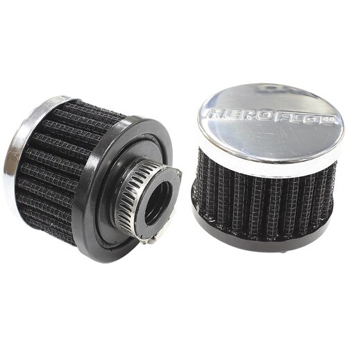 Aeroflow AF2871-1340 Chrome Clamp on Breather 50.8 x 38 x 16mm