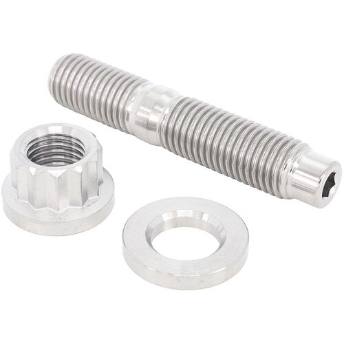 Aeroflow AF55-2003 M10 x 1.25mm Titanium Stud Nut and Washer Kit x1