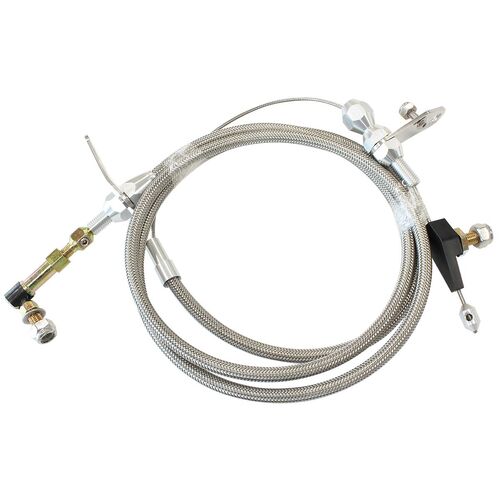 Aeroflow AF72-7006 Kickdown Cable Chrome for Chrysler Torqueflite 904 Trans