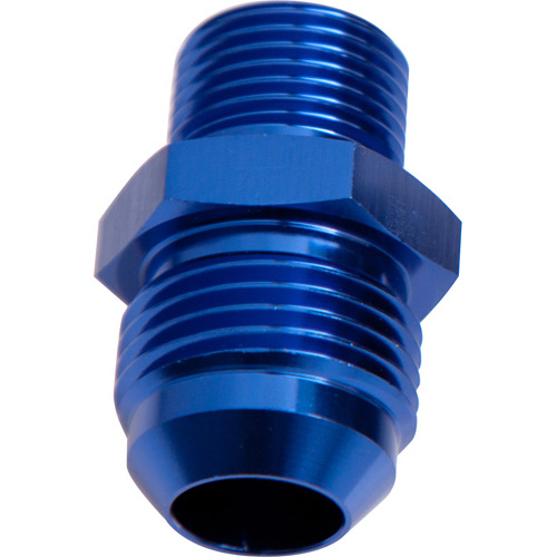 Aeroflow AF731-08 Metric AN EFI Fuel Pump Adapter M12 x 1.5mm to -8AN Blue