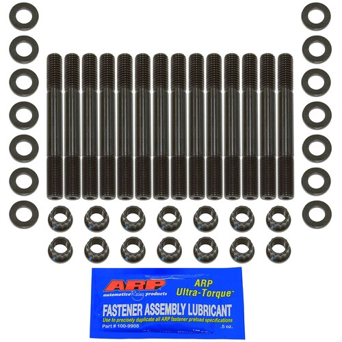 ARP AR9994401 Head Stud Kit 12 Point Nut for Holden 6cyl Red Blue Black Motor