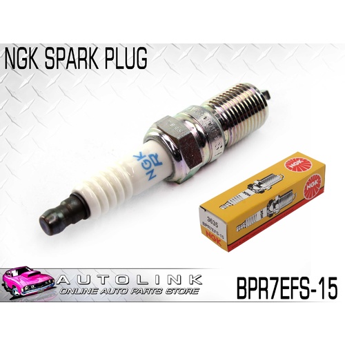 NGK BPR7EFS-15 SPARK PLUG - WORLD LEADER IN SPARK PLUG TECHNOLOGY x1