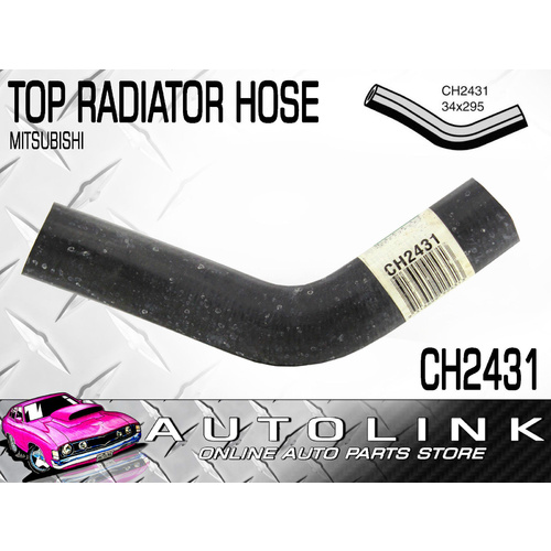 Top Radiator Hose CH2431 for Mitsubishi Magna TS 2.6L 4G54 Carby to Pipe 94-96