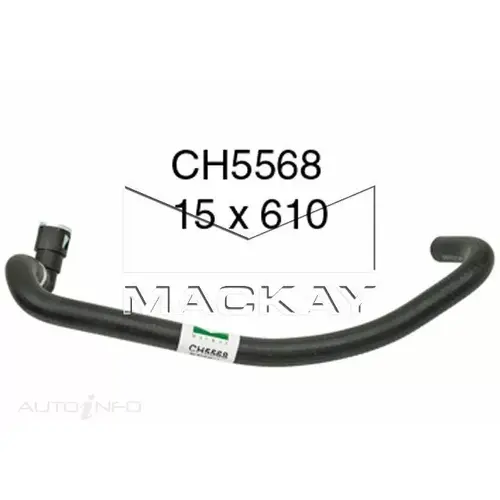 Mackay CH5568 Engine Bypass Hose for Ford Falcon FG 6cyl 4.0L Barra Manual