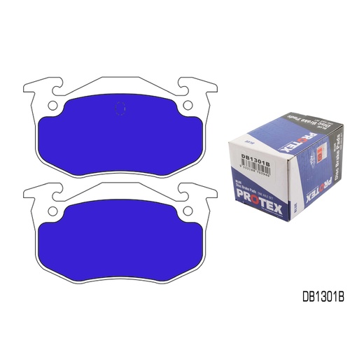 PROTEX BLUE REAR BRAKE PADS FOR CITROEN XSARA & VTR VTS 4CYL 2000-2005 DB1301B 