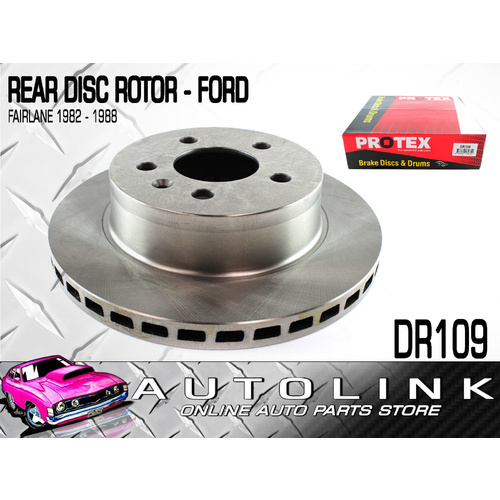 REAR DISC ROTOR FOR FORD FALCON FAIRMONT XE XF / FAIRLANE ZK ZL x1