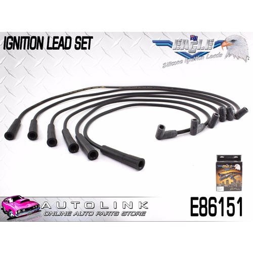 EAGLE IGNITION LEAD SET FOR FORD FALCON EF EFII INC XR6 4.0L 6CYL 1994-1996