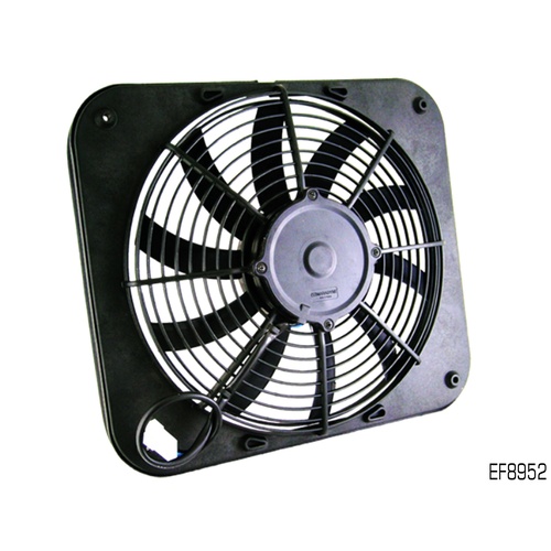 MARADYNE 12" SHROUDED S-BLADE FAN 12V 160W LOW PROFILE PULLER TYPE EF8952