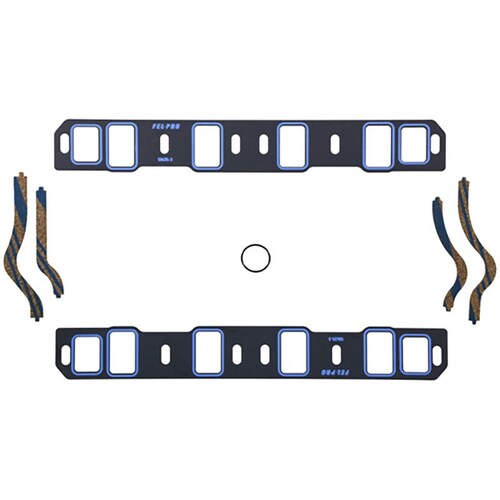 FELPRO INLET GASKET KIT FOR FORD 260 289 302 351 V8 WINDSOR 1.28 x 2.10" FE1262