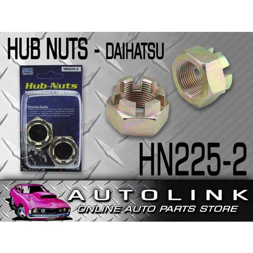 Wheel Bearing Hub Nuts Pair for Mitsubishi Lancer CA CB CC 1988-1996 Front