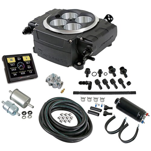 Holley HO550-511-3XK Sniper 2 EFI 4BBL Self Tuning Master Kit 800 cfm 650HP