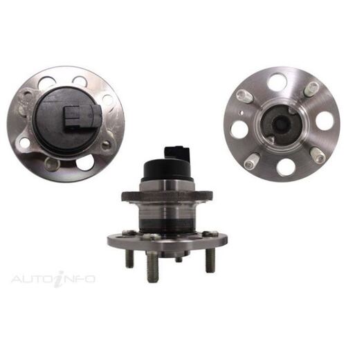 B/W HUB4944 Rear Wheel Bearing Hub Kit for Hyundai & Kia Rio Models with ABS