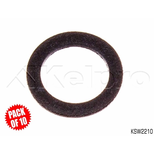 KELPRO 1/2" FIBRE OIL SUMP PLUG WASHERS KSW2210 (SINGLE OVER SIZE) x10