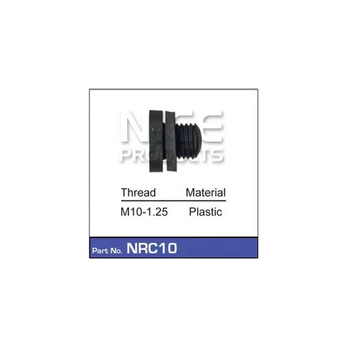 Nice NRC10 Radiator Drain Water Plug Plastic M10 x 1.25