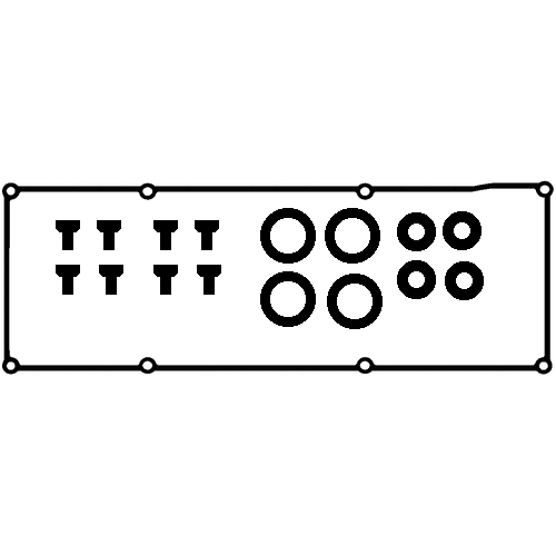 Permaseal RC3185KX Rocker Cover Gasket Set for Mitsubishi 3.2L Diesel 4M41