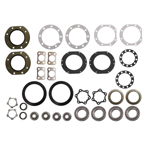 Front Swivel Hub + Wheel Bearing Seal Kit for Toyota Landcruiser 70 Series