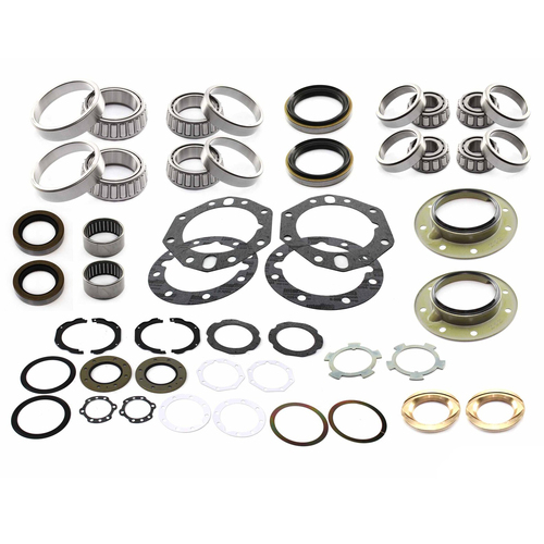 Front Swivel Hub + Wheel Bearing Seal Kit for Toyota Landcruiser VDJ79 2012-19