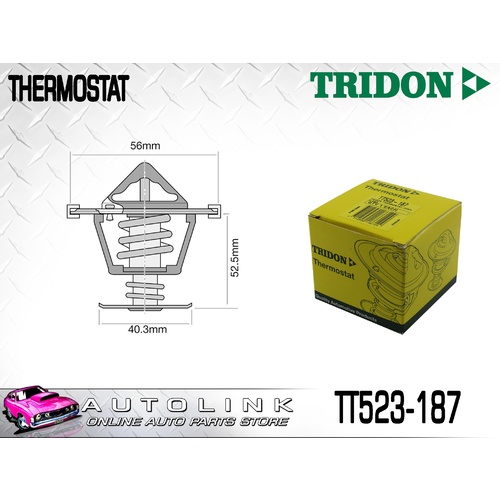 TRIDON THERMOSTAT FOR HOLDEN COMMODORE VE SS SSV 6.0L V8 2006 - 2013