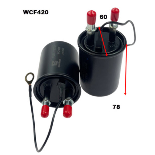 Wesfil WCF420 Fuel Filter Same as Ryco Z1159 for MG 5 ZS 1.0L 10E4E & 1.5L