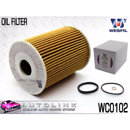 WESFIL OIL FILTER CARTRIDGE WCO102 SAME AS RYCO R2658P CHECK APPLICATIONS BELOW