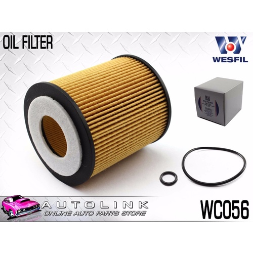 WESFIL OIL FILTER CARTRIDGE FOR MAZDA TRIBUTE EP 2.3L 4CYL 1/2004 - 12/2008