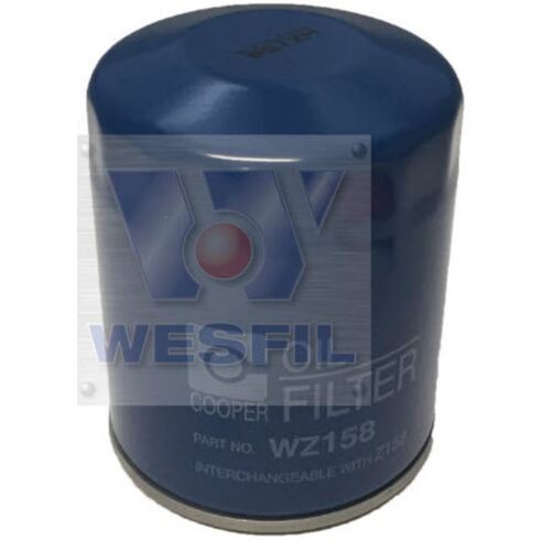 Wesfil WZ158 Oil Filter Same As Ryco Z158 for Great Wall Holden & Toyota Models